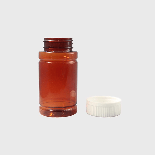 10x FRASCO PET SEG 120ML CAFE T/BLAN  FRC1031