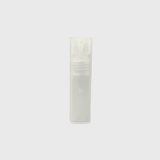 10x FRASCO PERFUMERO PLAST CUAD TRANS 12ML FRC1107
