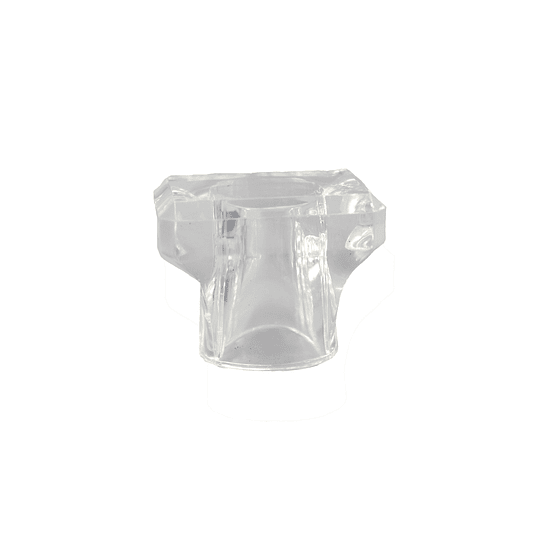 TAPA ENGRIMPAR 15MM RECTANGULAR TRANSPARENTE - TAP1093