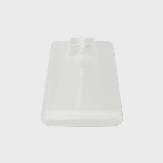 10x FRASCO PERFUMERO PLAST TARJ TRANS 20ML FRC1102