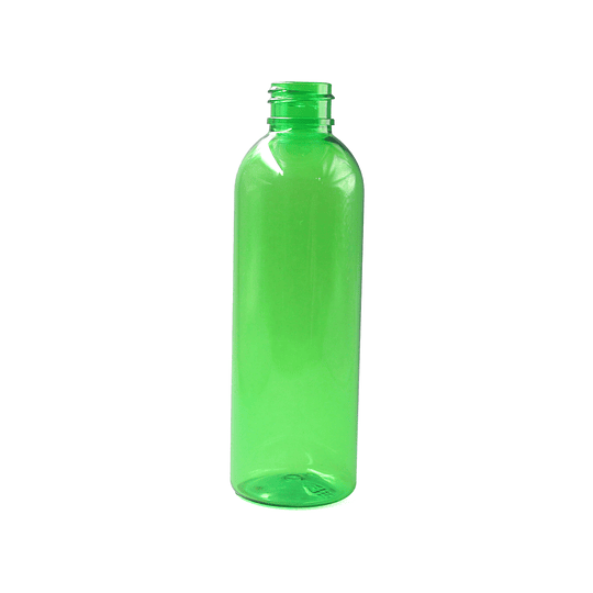 10x BOTELLA PET COL 100ML TUBULAR VERDE 20/410 BOT0038