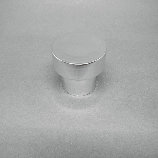 10x PD_TAPA ENGRIMPAR 15MM TUBULAR PLATEADO TAP1095