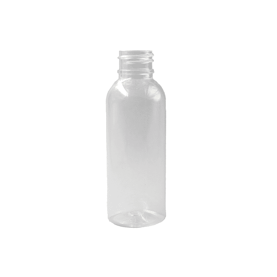 10x BOTELLA PET 50ML TUBULAR TRANS 20/410 BOT0005