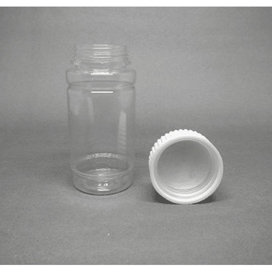 10x FRASCO PET SEG 120ML TRANS T/BLAN FRC1013