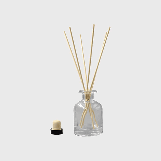 10x FRASCO MIKADO TRANS 100 ML 10 VARILLAS BEIGE - FRM0002