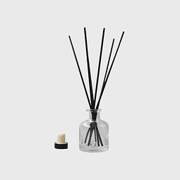 10x FRASCO MIKADO TRANS 50 ML 10 VARILLAS NEGRO - FRM0007