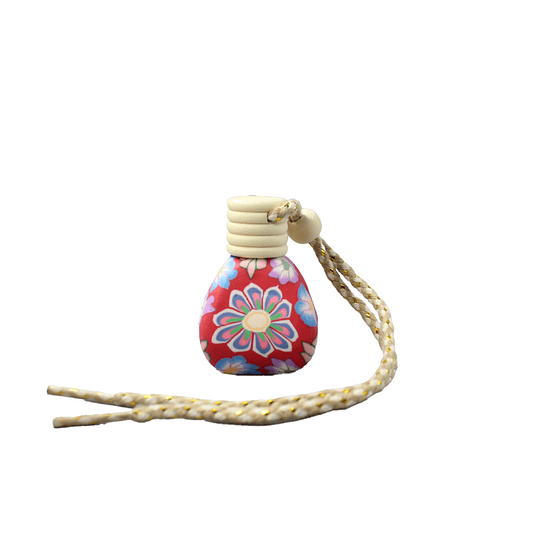 FRASCO VIDRIO AMBIENTADOR COLORES HEXAGONAL 12 ML - FRC1269