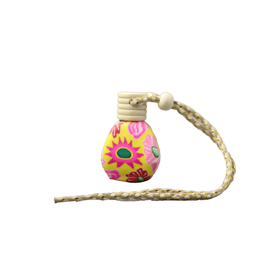 FRASCO VIDRIO AMBIENTADOR COLORES HEXAGONAL 12 ML - FRC1269