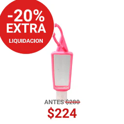 FRASCO PET C/GOMA ROSA 30 ML - FRC1150