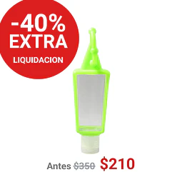 FRASCO PET C/GOMA VERDE 30 ML - FRC1151