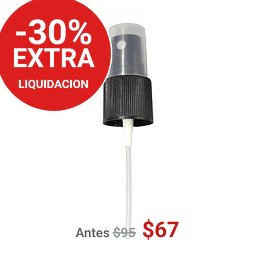 SPRAY BOTON 22/415 RIBETEADO NEGRO - SPR1010