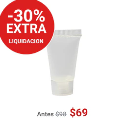 POMO TAPA 05ML TRANSPARENTE  - POM1044