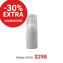 FRASCO ESPUMA 30ML BLANCO - FRC1262