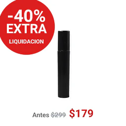 FRASCO PERFUMERO BOTELLA 3ML CON SPRAY NEGRO - FRC1268