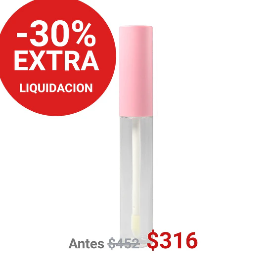 FRASCO LABIAL C/APLICADOR  TAPA ROSADA 7ML - FRC1267