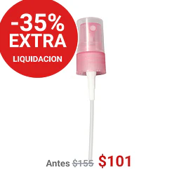 SPRAY BOTON 18/410 RIBETEADO TRANS/ROSA - SPR1005