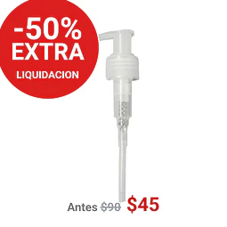BOMBA 24/410 RIBETEADO TRANSPARENTE - BOM0028
