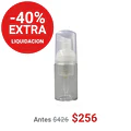FRASCO ESPUMA 30ML TRANSPARENTE - FRC1264