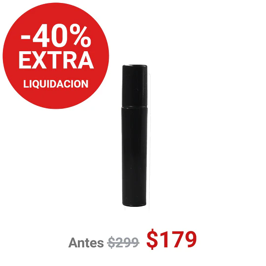 FRASCO PERFUMERO BOTELLA 3ML CON SPRAY NEGRO - FRC1268