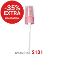 SPRAY BOTON 18/410 RIBETEADO TRANS/ROSA - SPR1005