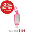 FRASCO PET C/GOMA ROSA 30 ML - FRC1150