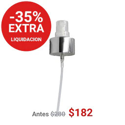 SPRAY COLL MET 28/410 PLATEADO - SPR1042