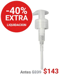 BOMBA CR05 28/410 LISO TRANSPARENTE - BOM0004