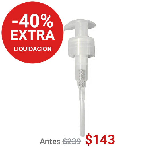 BOMBA CR05 28/410 LISO TRANSPARENTE - BOM0004