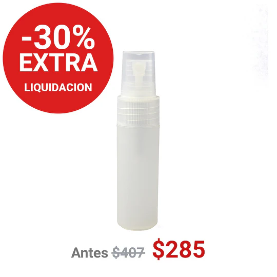 FRASCO PERFUMERO PLAST TRANSPARENTE 12ML - FRC1096