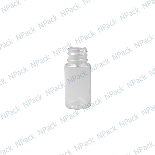 BOTELLA PET 10ML TUBULAR TRANSPARENTE 18/410 - BOT0002