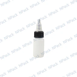 BOTELLA POLIETILENO 15ML MOD 0076 TRANSPARENTE 20/410 - BOT0028