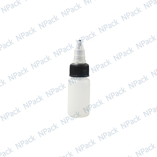 BOTELLA POLIETILENO 15ML MOD 0076 TRANSPARENTE 20/410 - BOT0028