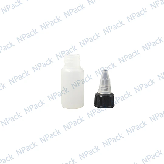 BOTELLA POLIETILENO 15ML MOD 0076 TRANSPARENTE 20/410 - BOT0028