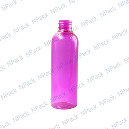 BOTELLA PET COL 100ML TUBULAR ROSA 20/410 - BOT0033