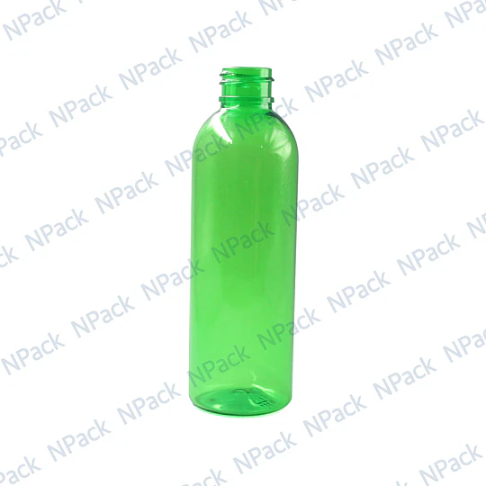 DS_BOTELLA PET COL 100ML TUBULAR VERDE 20/410 - BOT0038