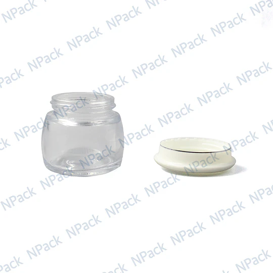FRASCO VIDRIO 30ML MOD-002 TP/BLANC/PLAT - FRC1062