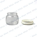 FRASCO VIDRIO 50ML MOD-002 TP/BLANC/DOR - FRC1064