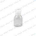 BOTELLA PET TUB 18/410 CON TAPA PLANA TRANSPARENTE 30ML - BOT0080