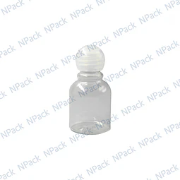 BOTELLA PET TUB 18/410 CON TAPA RED TRANSPARENTE 30ML - BOT0081