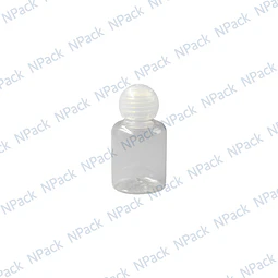 BOTELLA PET TUB 18/410 CON TAPA RED TRANSPARENTE 20ML - BOT0082