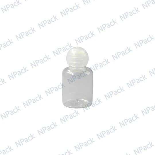 BOTELLA PET TUB 18/410 CON TAPA RED TRANSPARENTE 20ML - BOT0082