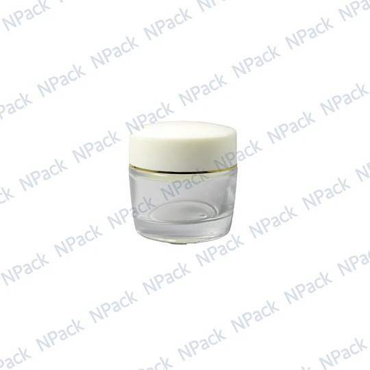 FRASCO VIDRIO 30ML MOD-004 TP/BLANC/DOR - FRC1073