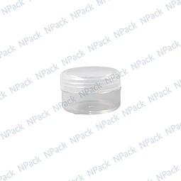 FRASCO ACRILICO T/PET 05ML RED03 TRANSPARENTE C&B - FRC1001