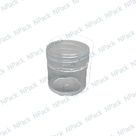 DS_FRASCO ACRILICO 08ML RED04 TRANSPARENTE C&B - FRC1004
