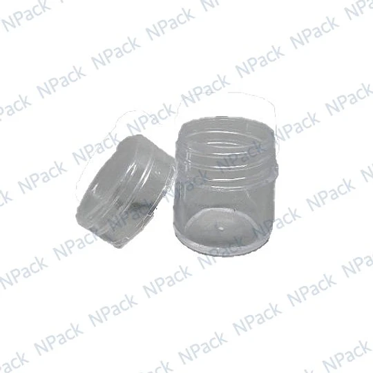 DS_FRASCO ACRILICO 08ML RED04 TRANSPARENTE C&B - FRC1004