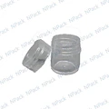 DS_FRASCO ACRILICO 08ML RED04 TRANSPARENTE C&B - FRC1004