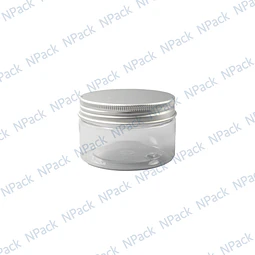 FRASCO PET TRANSPARENTE TAPA ALUMINIO 100ML - FRC1090