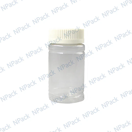 FRASCO PET SEG 100ML TRANSPARENTE T/BLAN - FRC1012