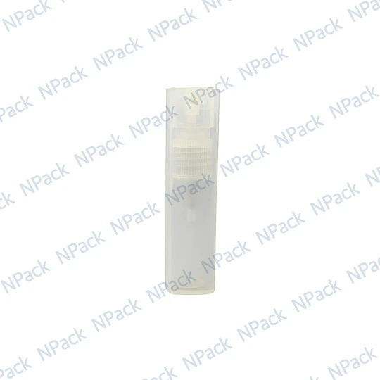 FRASCO PERFUMERO PLAST CUAD TRANSPARENTE 12ML - FRC1107