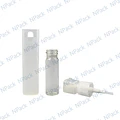 FRASCO PERFUMERO PLAST CUAD TRANSPARENTE 12ML - FRC1107